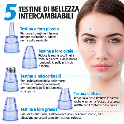 PoreVive – Aspiratore Professionale per Punti Neri