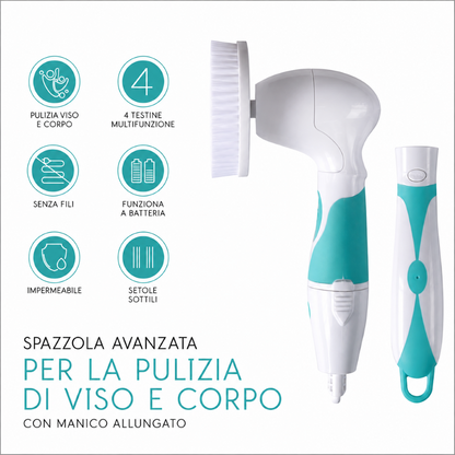 LumiSkin - Spazzola elettrica multifunzione